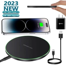 For Samsung Galaxy S23 S22 Ultra Z Fold4 60W Wireless Fast Charger Charging Pad
