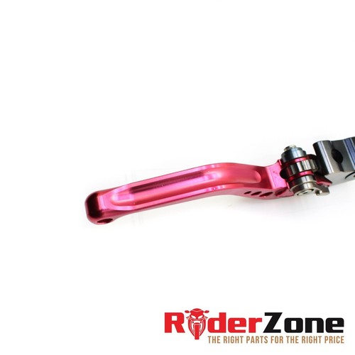 2007 2008 YAMAHA YZF R1 LEVERS SET LEFT RIGHT CLUTCH BRAKE PINK SHORT - Picture 10 of 19