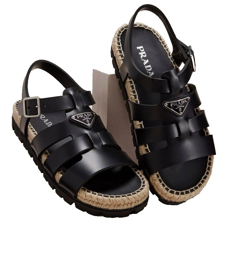 Sandalias para mujer PRADA informales superiores de goma