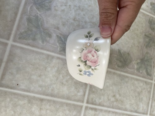 Pfaltzgraff Rosa de Té 4" X 3" Taza Ramekin/Natillas en Forma de Corazón - Imagen 4 de 5