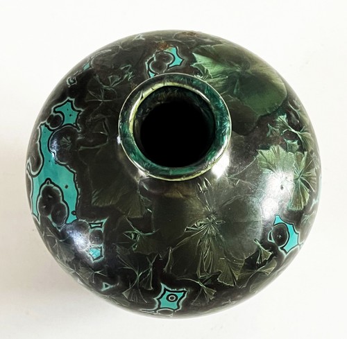 JON PRICE LAGUNA BEACH STUDIO ART POTTERY CRYSTALLINE PORCELAIN WEED POT VASE - Picture 9 of 21