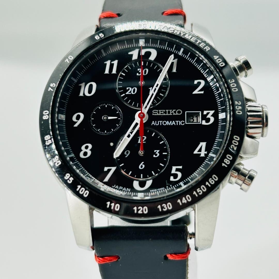 Seiko Brightz SAGH001 Phoenix Chronograph Black Slv 10Bar