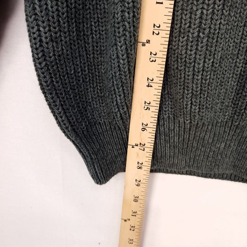 Eddie Bauer Men Knit Sweater Outdoor Outfitter Size XL Gray - Picture 9 of 10