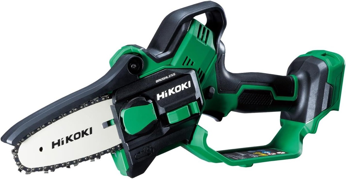 HIKOKI 18V CORDLESS MINI CHAIN SAW (100mm) BODY ONLY HIKOKI 18V CORDLESS MINI CHAIN SAW (100mm) BODY ONLY