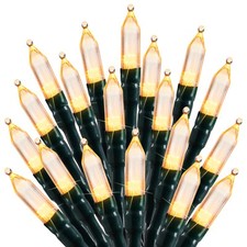 LED Christmas Mini Lights, 75 Feet 200 LED Clear Bulbs String Lights with 8 L...