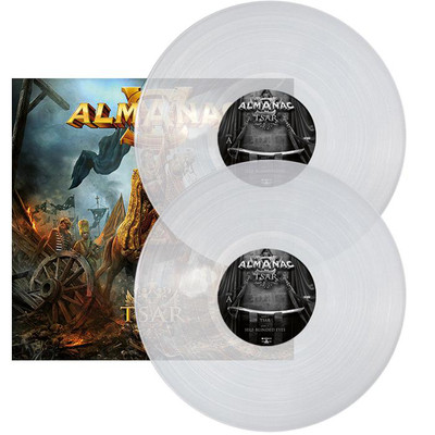 ALMANAC - TSAR, ORG 2016 GERMAN CLEAR vinyl 2LP, 300 COPIES! NEW - SEALED!