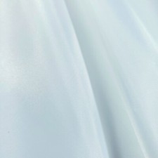 WHITE POLYESTER LINING FABRIC 58" BY THE YARD OR BULK BUY BRIDAL DRAPING