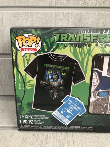 TRANSFORMERS Rise of the Beasts Funko Pop OPTIMUS PRIME Figure & XL T-Shirt NIP - Picture 2 of 7