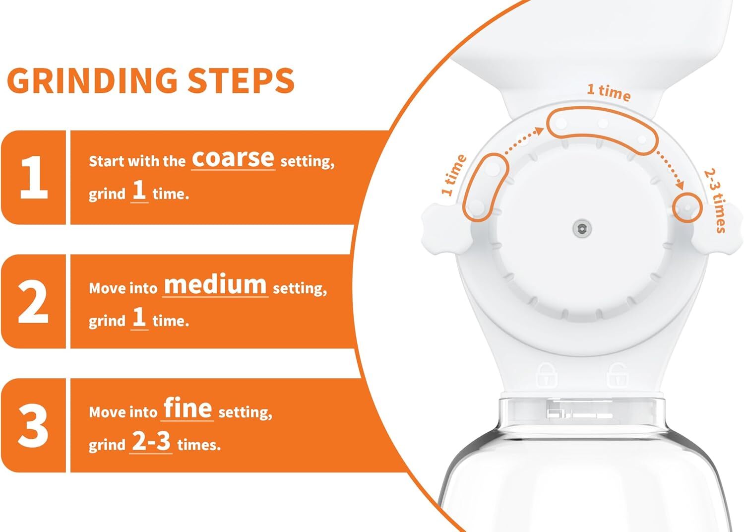 Grain Mill Attachment For Kitchenaid Stand Mixer, 8 Levels Flour Grinder