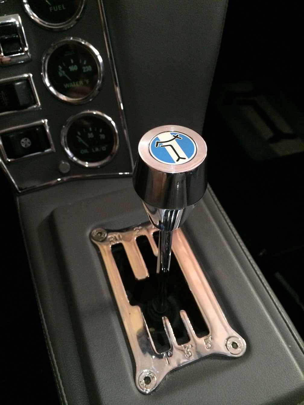 De Tomaso Pantera Billet Aluminum Shift Knob Polished 