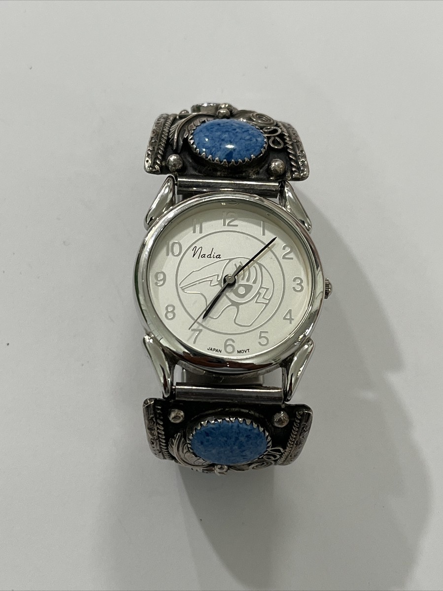 WATCH NADIA STERLING NAVAJO, great condition BEAUTIFUL . | eBay