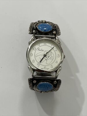 WATCH NADIA STERLING NAVAJO, great condition BEAUTIFUL . | eBay