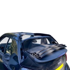 Windschott passend für Smart ForTwo A453 2016-Heute Schwarz Windabweiser Neu