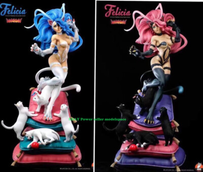 HMO Hand Made Objects Catwoman Felicia 1/4 65cm Resin Three-headed Statue