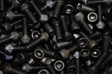 (50) Metric M12-1.75 x 30 Socket Head Cap Screws 12mm Black