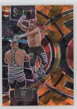 2024 Panini Select WWE Premier Level Orange Ice Prizm Sami Zayn #164 0nr3