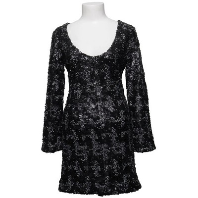 DM Retro, Cocktailkleid, Größe: M, Schwarz, Hahnentritt, Damen #7rU