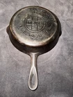 Griswold 5 Cast Iron Skillet Large Logo Block Letters 724 Erie, Pa, USA