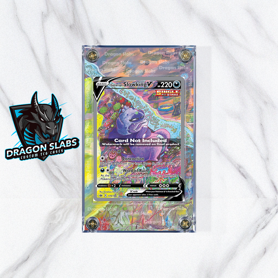 galarian slowking pokemon card value Amazon.com: Galarian Slowking Vmax & V - Chilling Reign - Card Lot - 99/198  & 100/198
