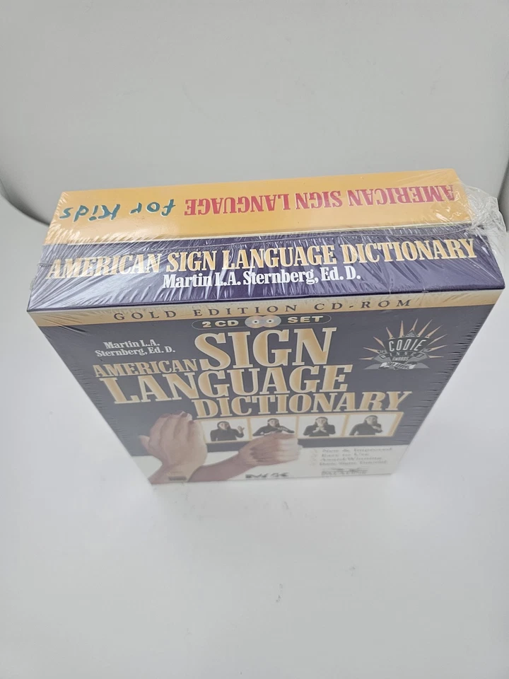 American Sign Language Dictionary, Gold Edition CD-ROM, & ASL for Kids - Image 3 of 4