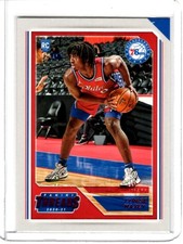 2020-21 Panini Chronicles #76 Tyrese Maxey Pink Foil RC Philadelphia 76ers