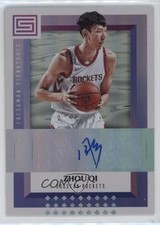 2017-18 Panini Status Freshman Signatures Zhou Qi #FS-ZQV Auto lz7
