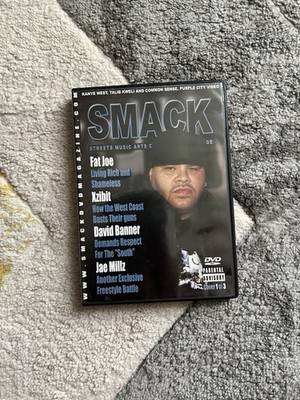 Rare, SMACK Vol 4 DVD Kanye West Fat Joe Xzibit Mobb Deep 2000s Hip Hop, Rap