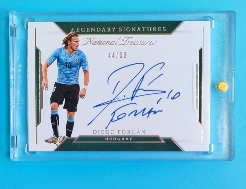 2018 National Treasures Uruguay Diego Forlan Legacies Auto 44/50