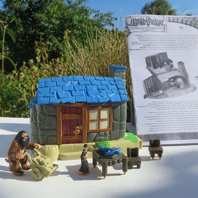 Mini Polly Pocket Harry Potter Hagrid´s HUT Hütte Zubehör Armbrust Warner Bros