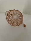 VINTAGE PINK DEPRESSION CREAMER - CUBIST PATTERN - JEANNETTE GLASS COMPANY — photo 5