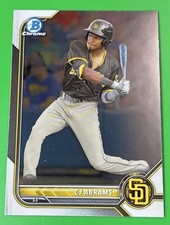 2022 Bowman #BCP-9 CJ Abrams Chrome Prospects San Diego Padres