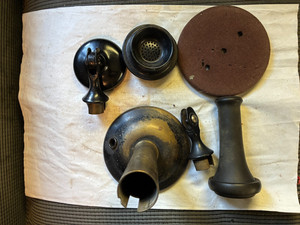 WESTERN ELECTRIC telephone manual candlestick parts