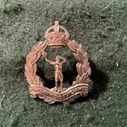 ROYAL OBSERVER CORPS CAP BADGE. White metal ww2 era.  Zz42