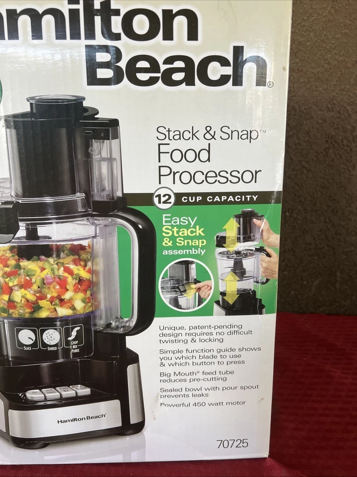 Hamilton Beach - 70725- Food Processor Brand New - Image 3 of 4