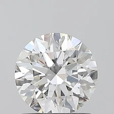 Certificate AGI Round 1 Carat Natural Mined Diamond Loose F color VS2 clarity