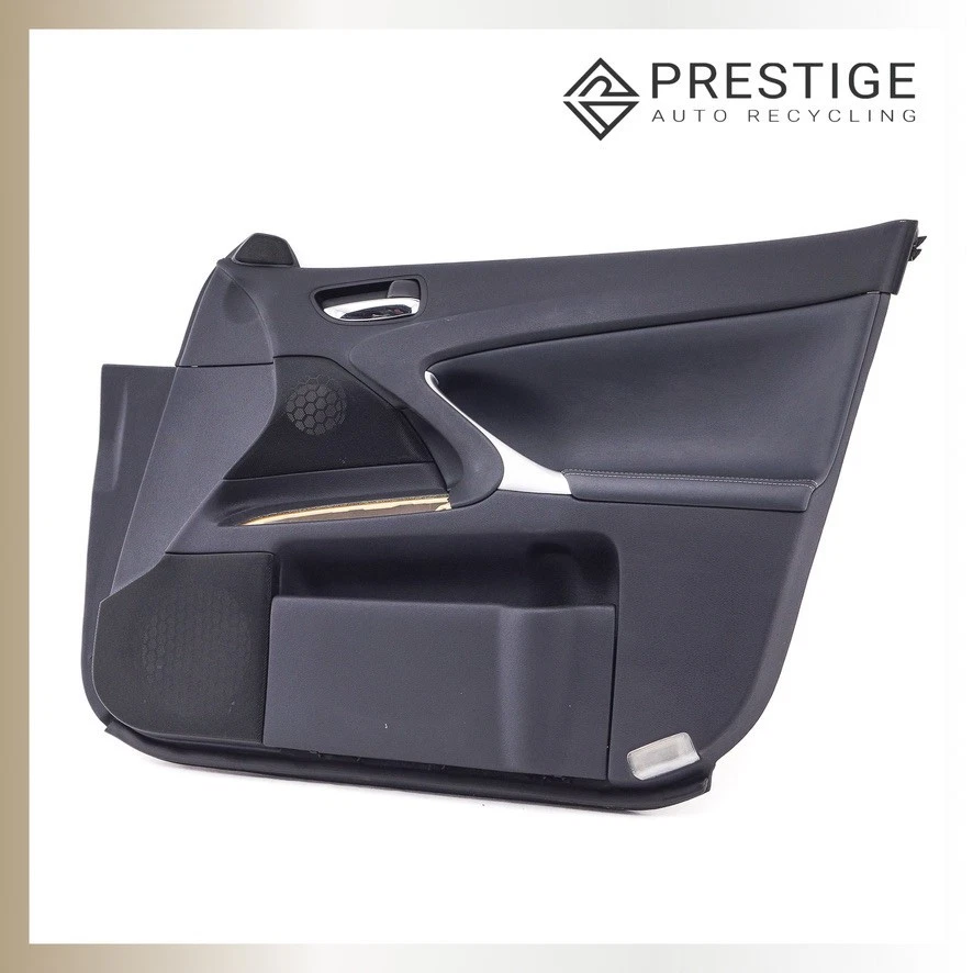 12-2013 LEXUS IS250 IS350 Door Trim Panel Cover Front Right Black 67610-53561-C2 - Image 2 of 4