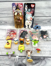 LOT OF VINTAGE 80'S / 90'S MCDONALD'S HAPPY MEAL TOYS CHANGEABLES BEANIE BABIES