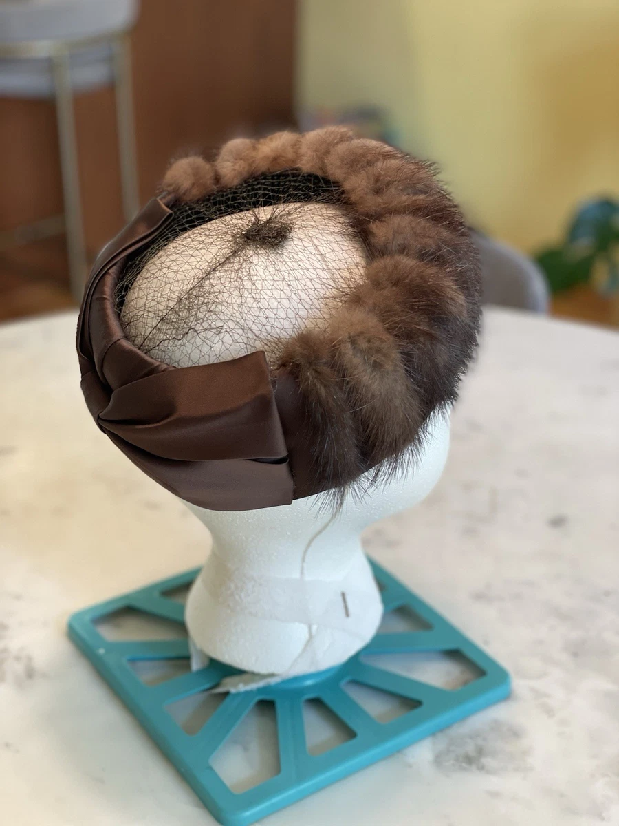 Fur Fascinator Original Vintage Hats for Women for sale | eBay