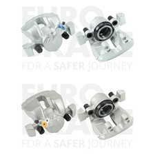 2X EUROBRAKE BREMSSATTEL VORNE LINKS+RECHTS passend für CITROËN BERLINGO C5 OPEL