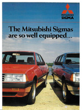 Mitsubishi Sigma Special Offer 1984 Uk Market Foldout Sales Brochure Lonsdale Mitsubishi Sigma Special Offer 1984 Uk Market Foldout Sales Brochure Lonsdale