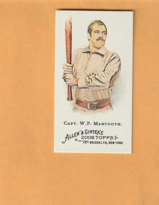 2008 Topps Allen and Ginter Mini Team Orange #TO3 Capt. W.P. Mantooth