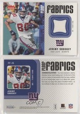 2006 Fleer Fabrics Jeremy Shockey #JS