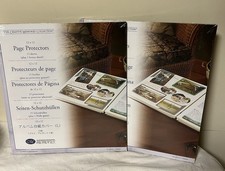 2 Pack Creative Memories 12x12 Scrapbook Page Protectors Refills 32 Sheets Total