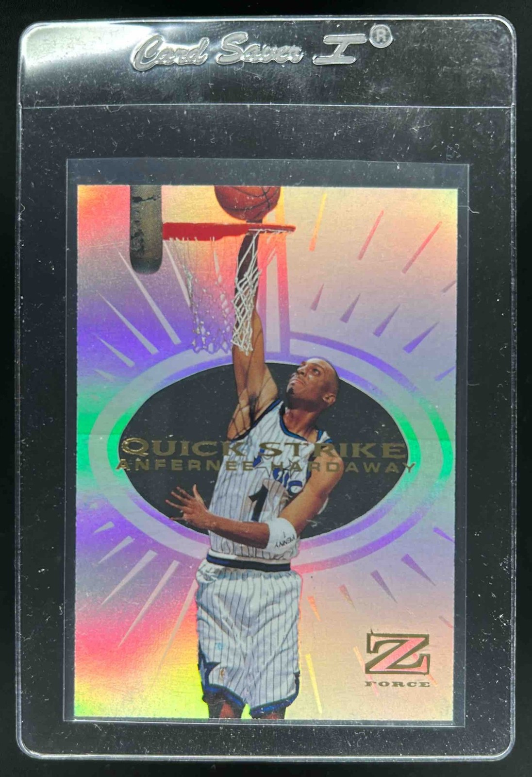 1997-98 Skybox Z-Force Anfernee Hardaway Quick Strike #2 QS Magic