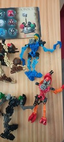 LEGO Bionicle Toa Mata Complete Set of (6) Plus Bonus Villager