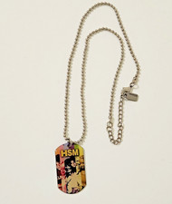Disney High School Musical Dog Tag Fashion Necklace 20" Length HSM Cast J