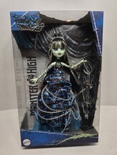 Monster High Frankie Stein Stitched In Style Doll 12" Mattel HRL66 