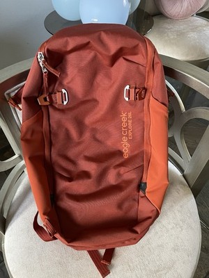 Eagle Creek Explore 26L Hiking Daypack Red/Orange Zip, Insect Repellent