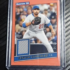 Panini 2026 Donruss  Adrian Gonzalez RM-AG Dodgers Memorabilia patch 54/99