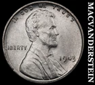 1943 Lincoln Wheat Cent- Choice Gem Brilliant Uncirculated No Reserve #J6601